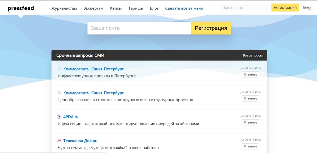 Сервисы для увеличения продаж — PressFeed
