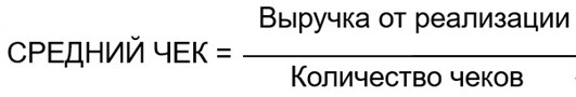 Как увеличить средний чек. Формула