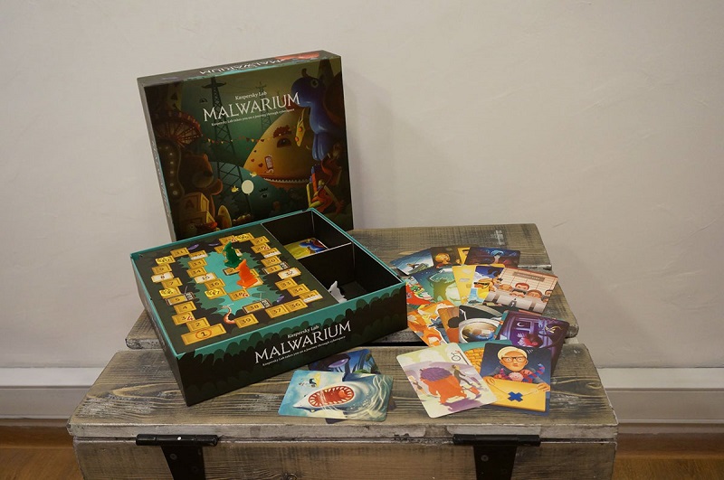 что подарить сотрудникам - malwarium Kaspersky lab корпоративный подарок