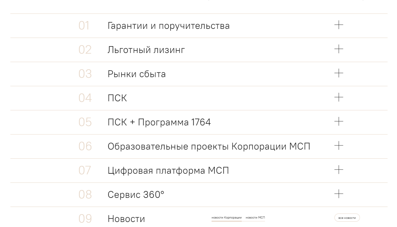 Корпорация МСП